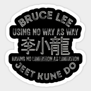 Bruce Lee Inspiration Sticker